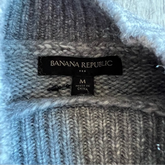 Banana Republic Eco Sweater Gray Size M - Picture 3 of 13